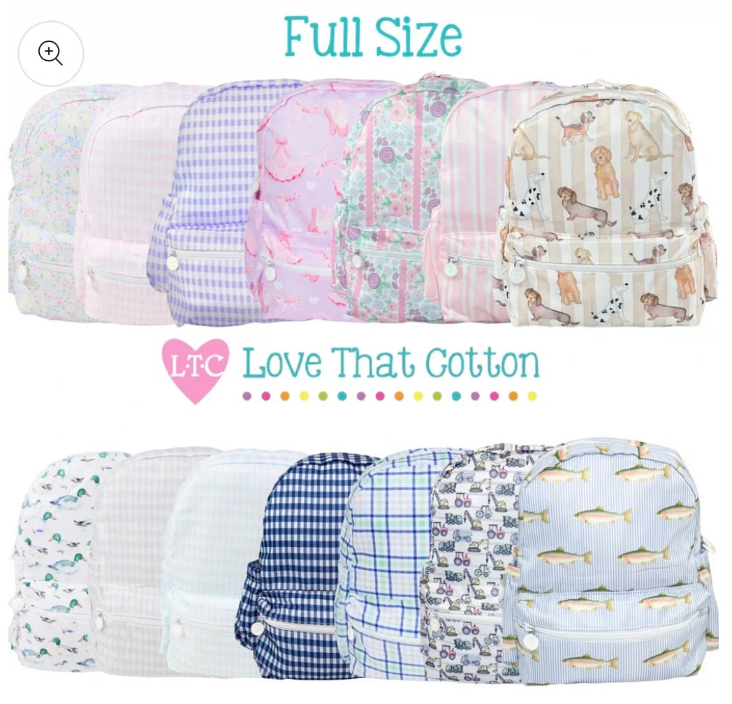 Nylon Backpack- Full Size