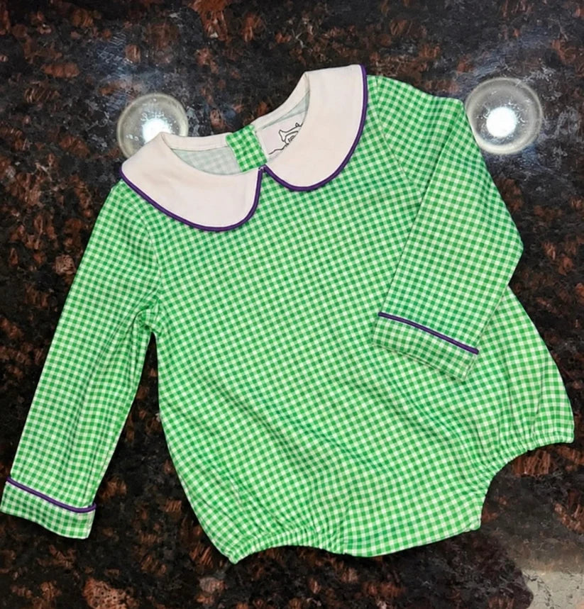 Pre-Order: Mardi Gras Gingham Bubble