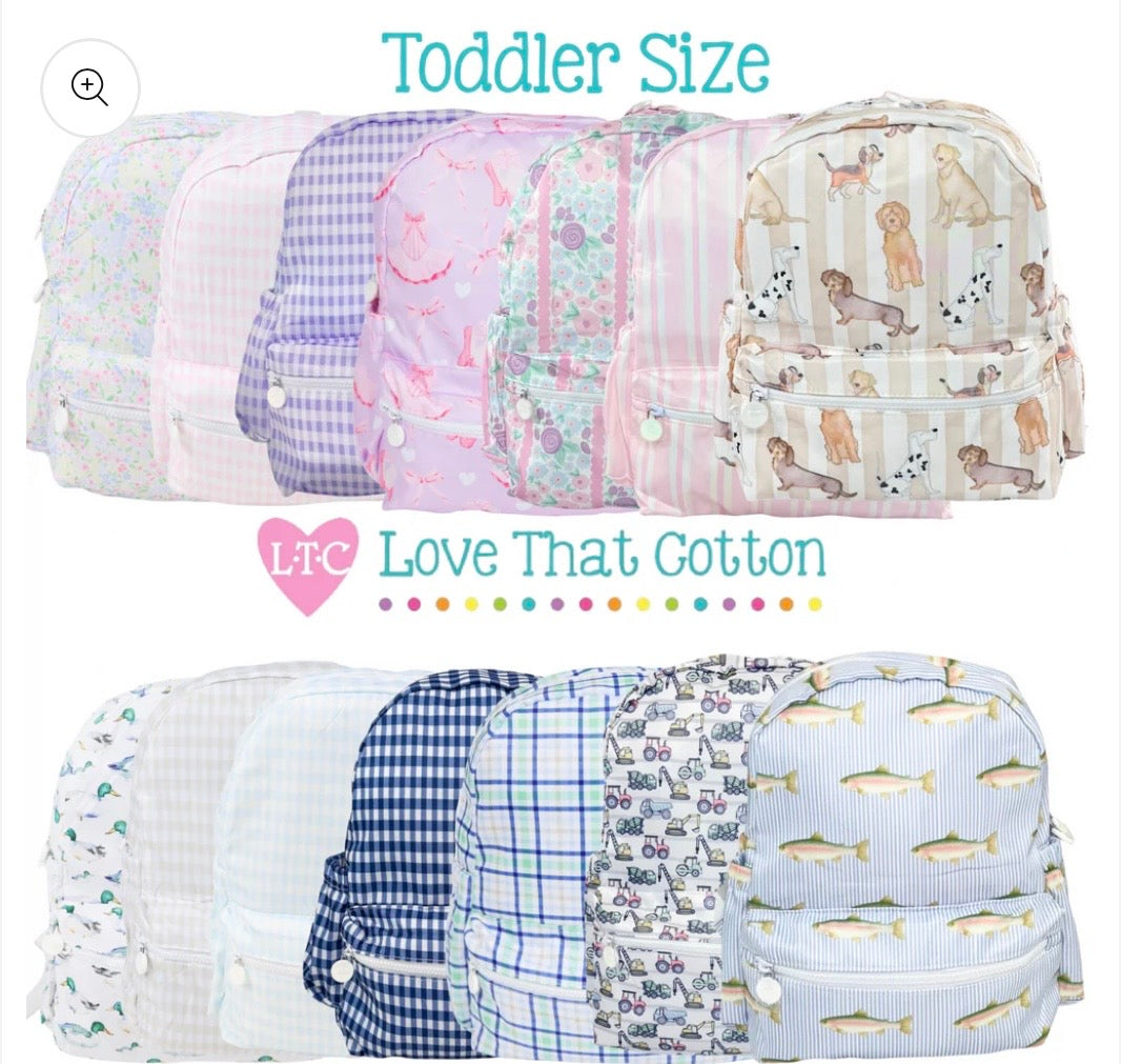 Nylon Backpack- Toddler Size