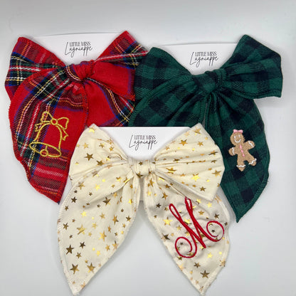 Christmas Hair Bows