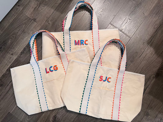 Ric Rac Tote Bag