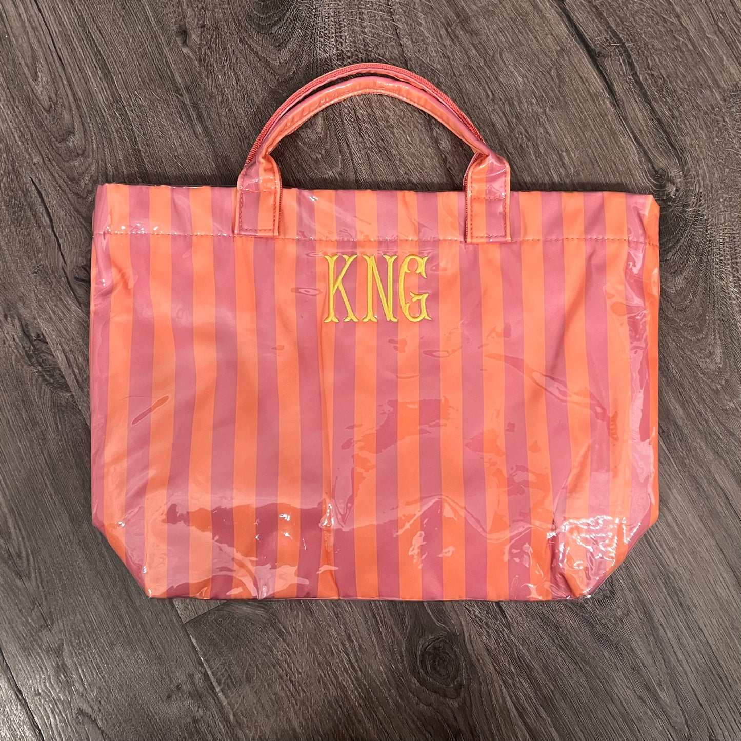 Wipeable Stripe Totes
