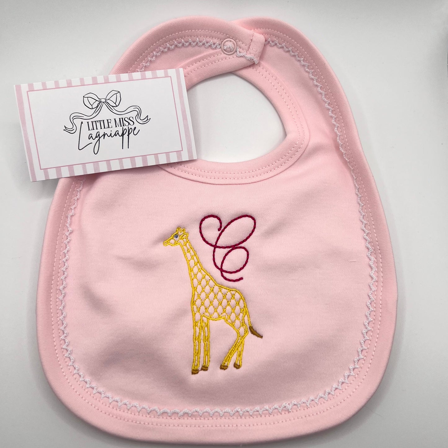 Bib with Picot Trim