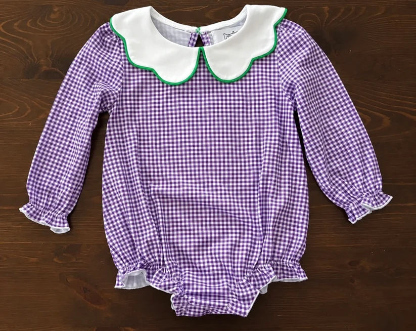 Pre-Order: Mardi Gras Gingham Bubble