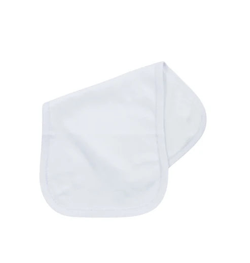 Burp Cloth with Picot Trim