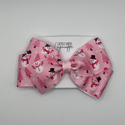 Christmas Printed Bows