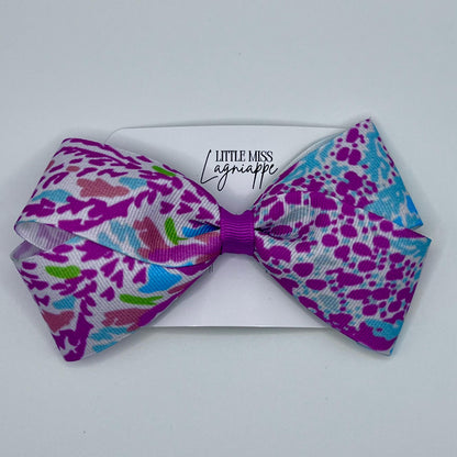Coral Reef Hair Bow