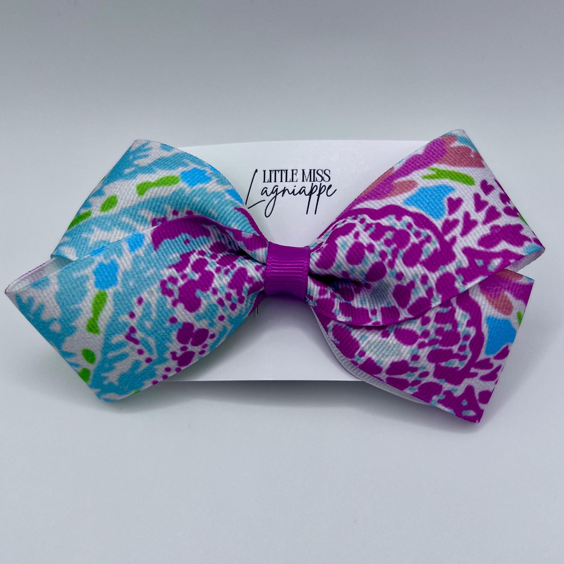 Coral Reef Hair Bow
