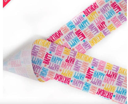 Happy Birthday Hair Bow