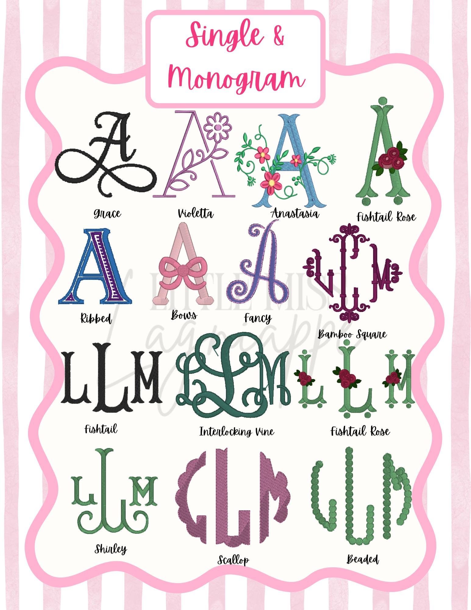 Embroidered Diaper Set: Personalized Monogram, Heirloom Baby Clothes