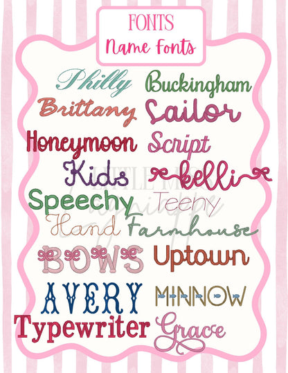 Embroidered Diaper Set: Personalized Monogram, Heirloom Baby Clothes